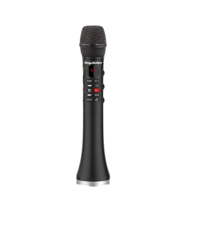 Mikrofon Handheld Bluetooth Wireless Karaoke Microphone Phone Player Mic  Speaker Record Music KTV Microfone for iPhone PC - China Bluetooth  Microphone and Karaoke Microphone price