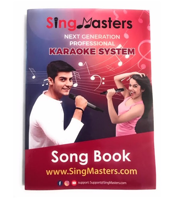 Indian Edition-SM500 SingMasters Karaoke System Dual Wireless Microphones