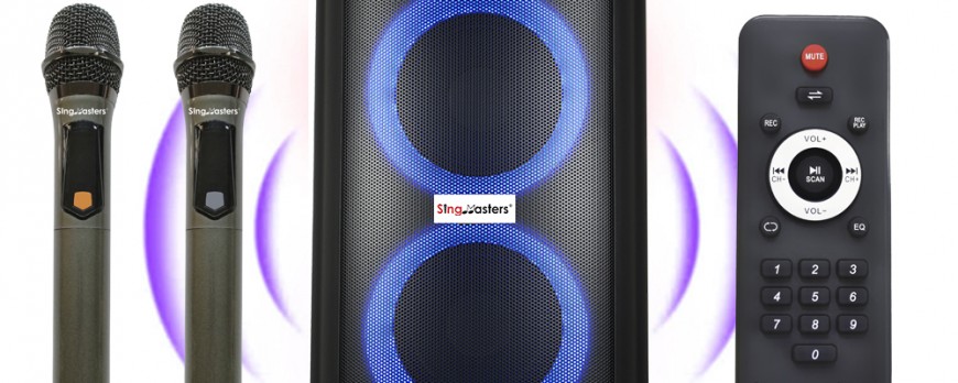 Launch of SingMasers PartyBox P80 Bluetooth Karaoke speaker 