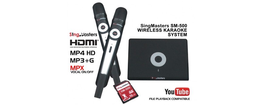 SingMasters launches SM-500 SingMasters premium karaoke player globally